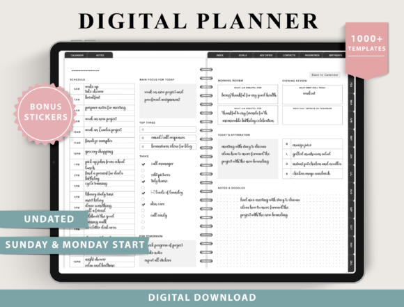 Download Digital Planner for Ipad, GoodNotes - Digital planner Collection