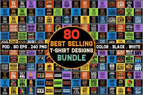 Download Best Selling T-Shirt Design Mega Bundle - Premium Bundle