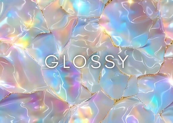 Download Iridescent Holographic Digital Paper - Digital Collection